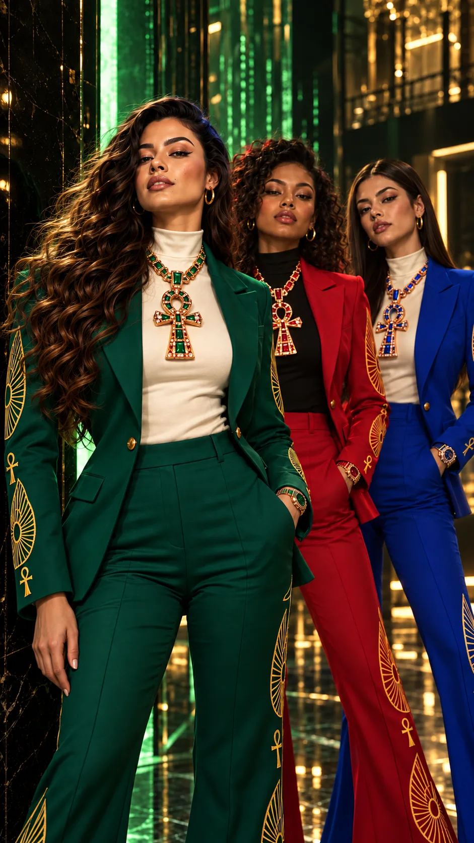 The Genesis Angels: Emerald, Ruby and Sapphire